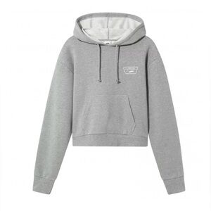 Vans Women's Classic Gray Cropped Hoodie